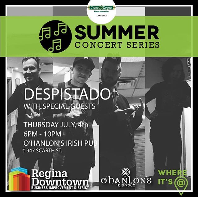Tonight! We&rsquo;re having a street party and you&rsquo;re invited! Despistado w/ Andino Suns live on stage right in front of the pub. Show kicks off at 7 and admission is FREE.