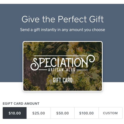 Purchase eGift Cards here!