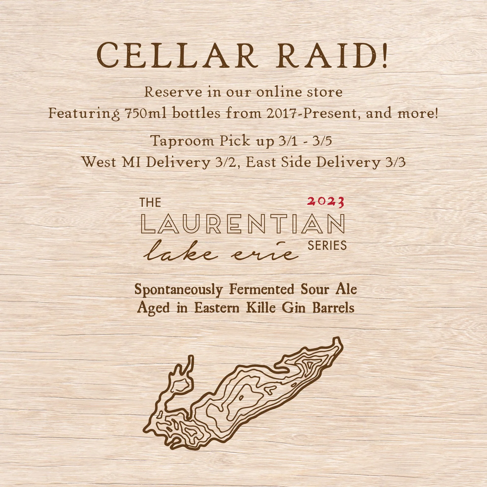 2023 CELLAR RAID!