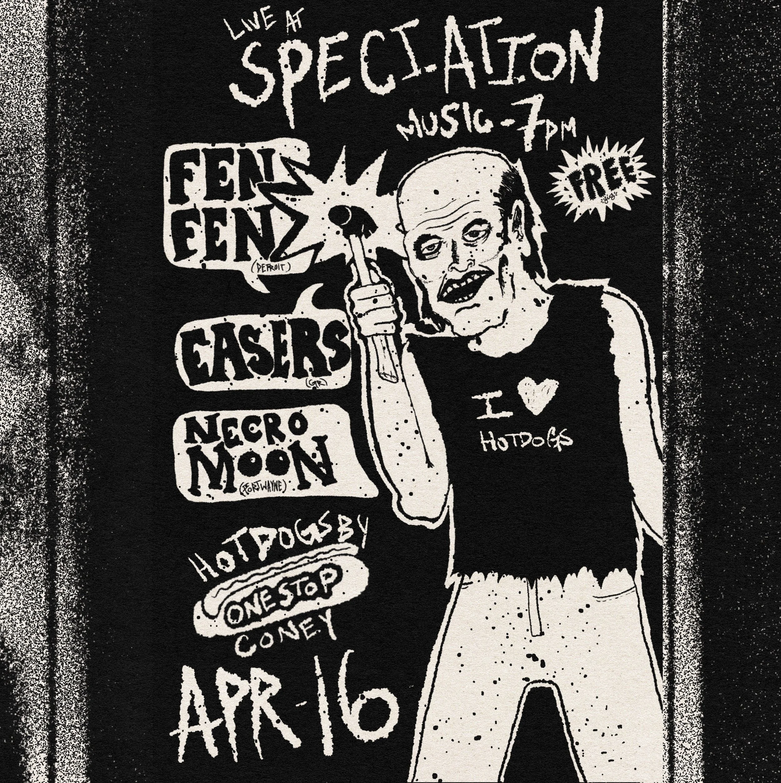 FREE SHOW: Fen Fen, Necromoon &amp; Easers