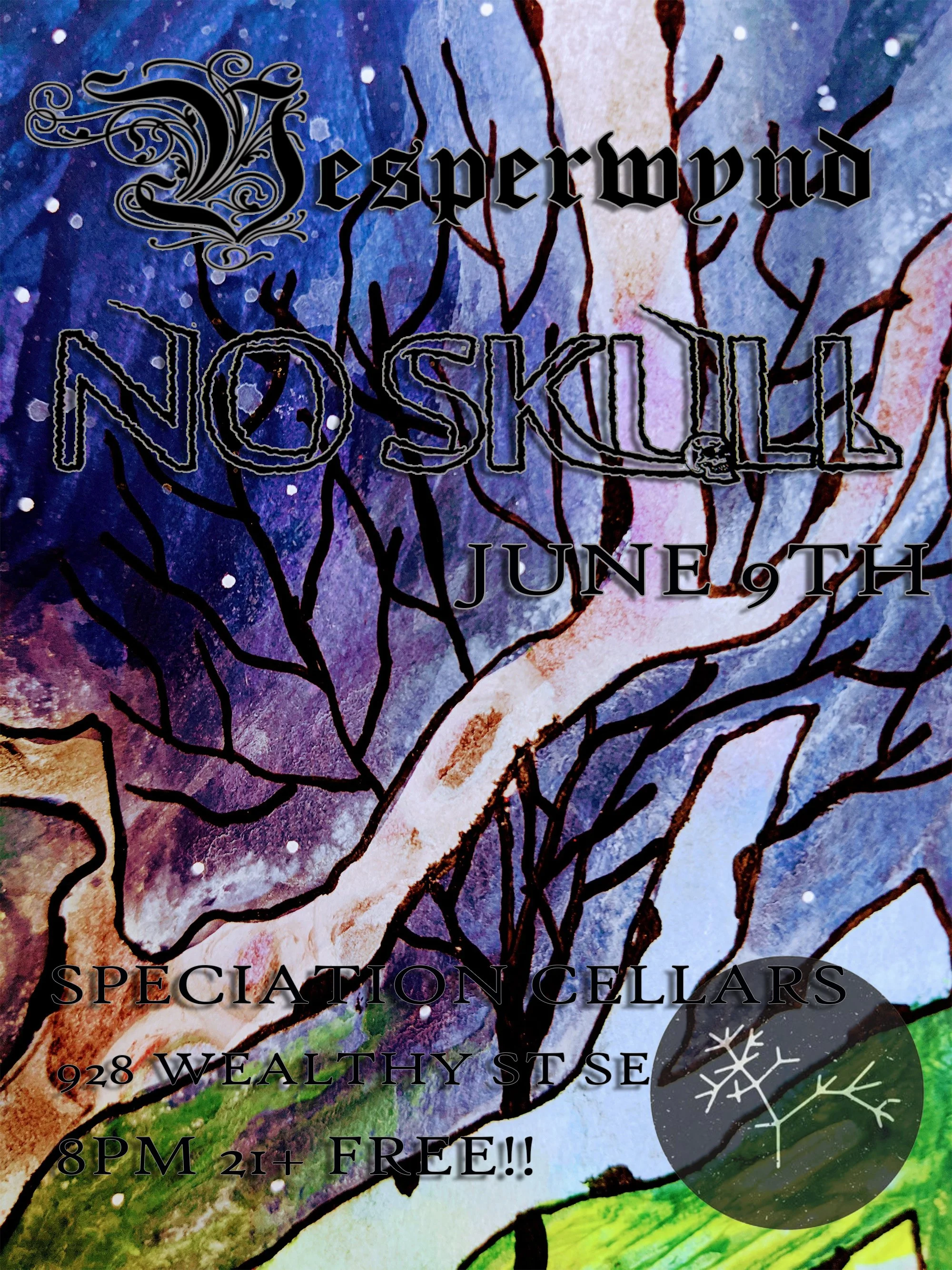 Free Show: No Skull &amp; Vesperwynd