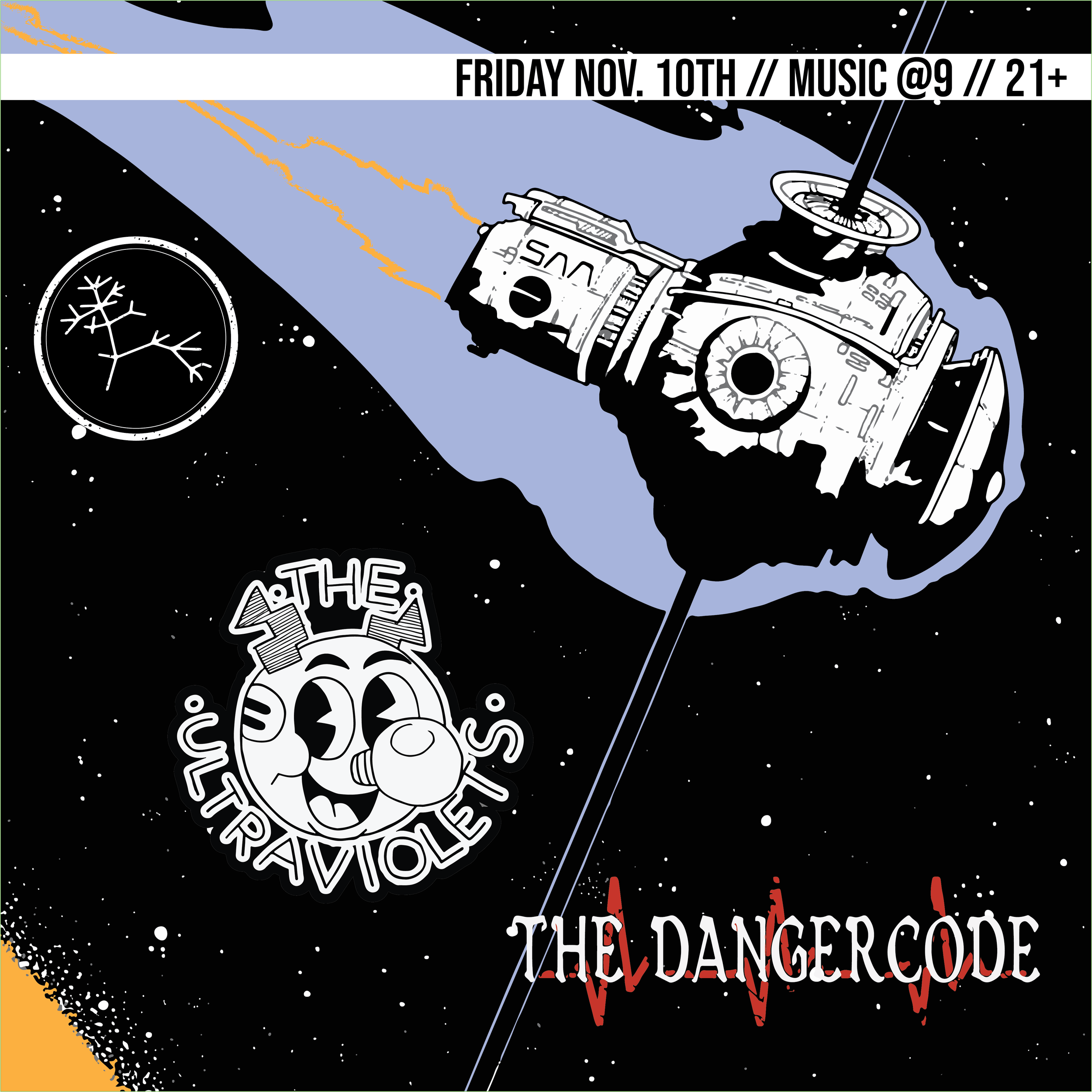 Free Show: The Ultraviolets &amp; The Danger Code