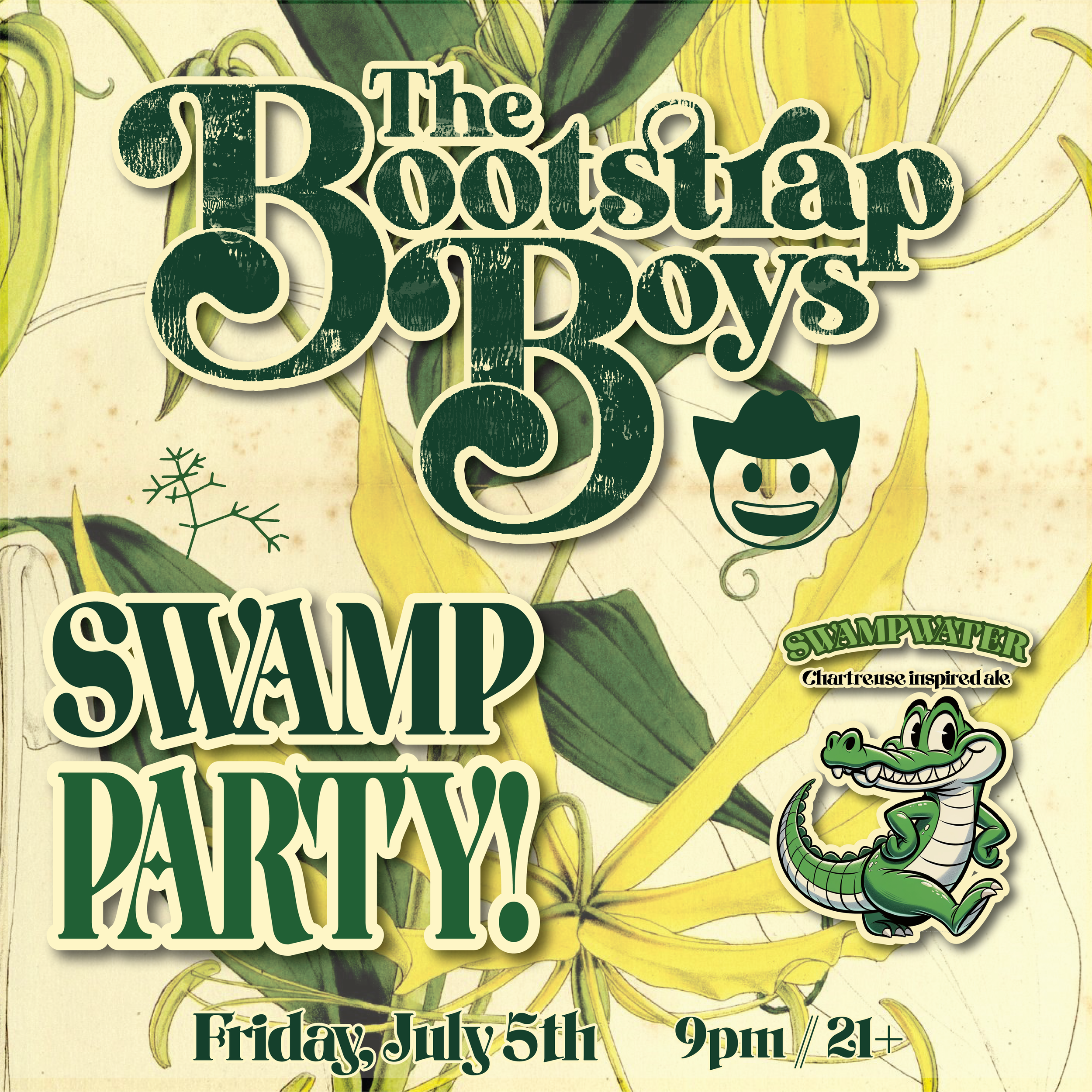 Swamp Party with the Bootstrap Boys