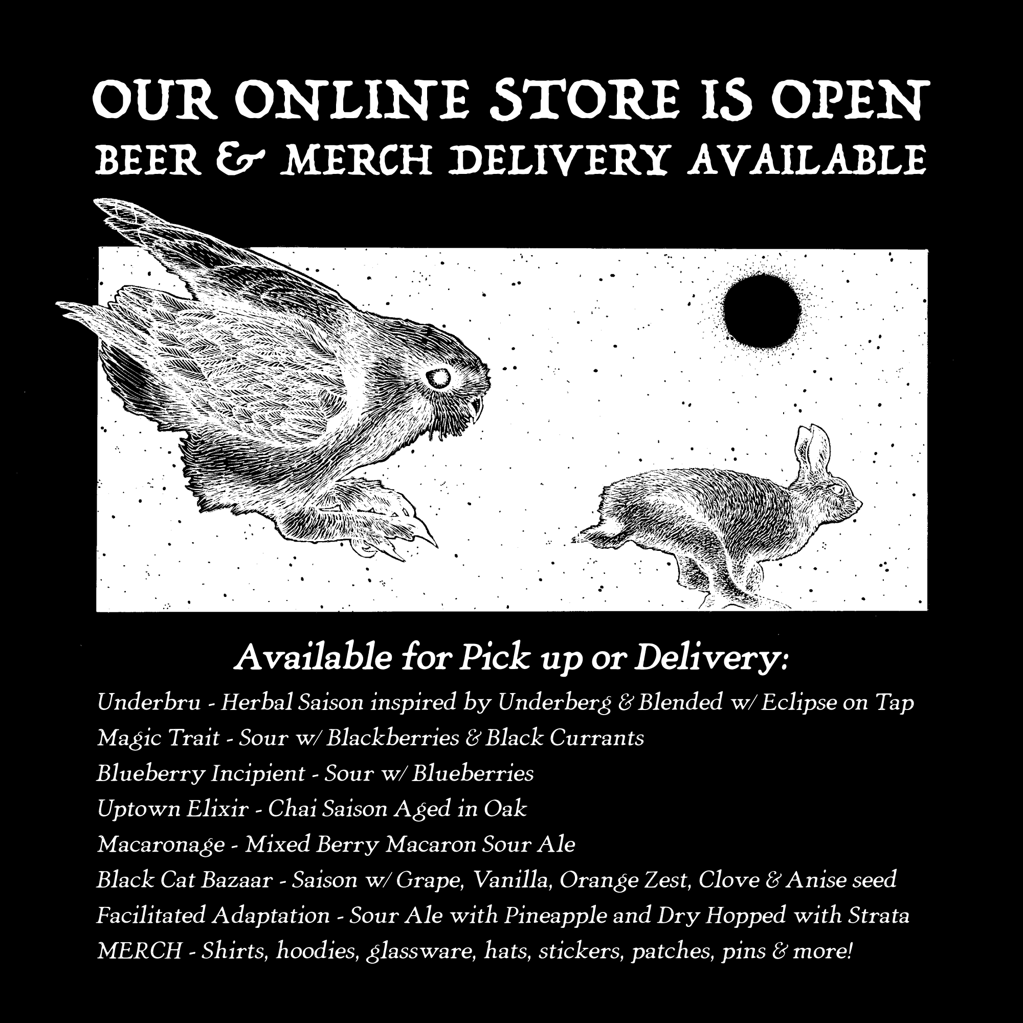 Holiday Beer Release - Pick up and Delivery Available!