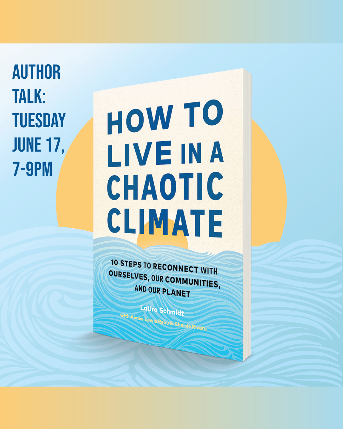 Author Talk: How to live in a Chaotic Climate