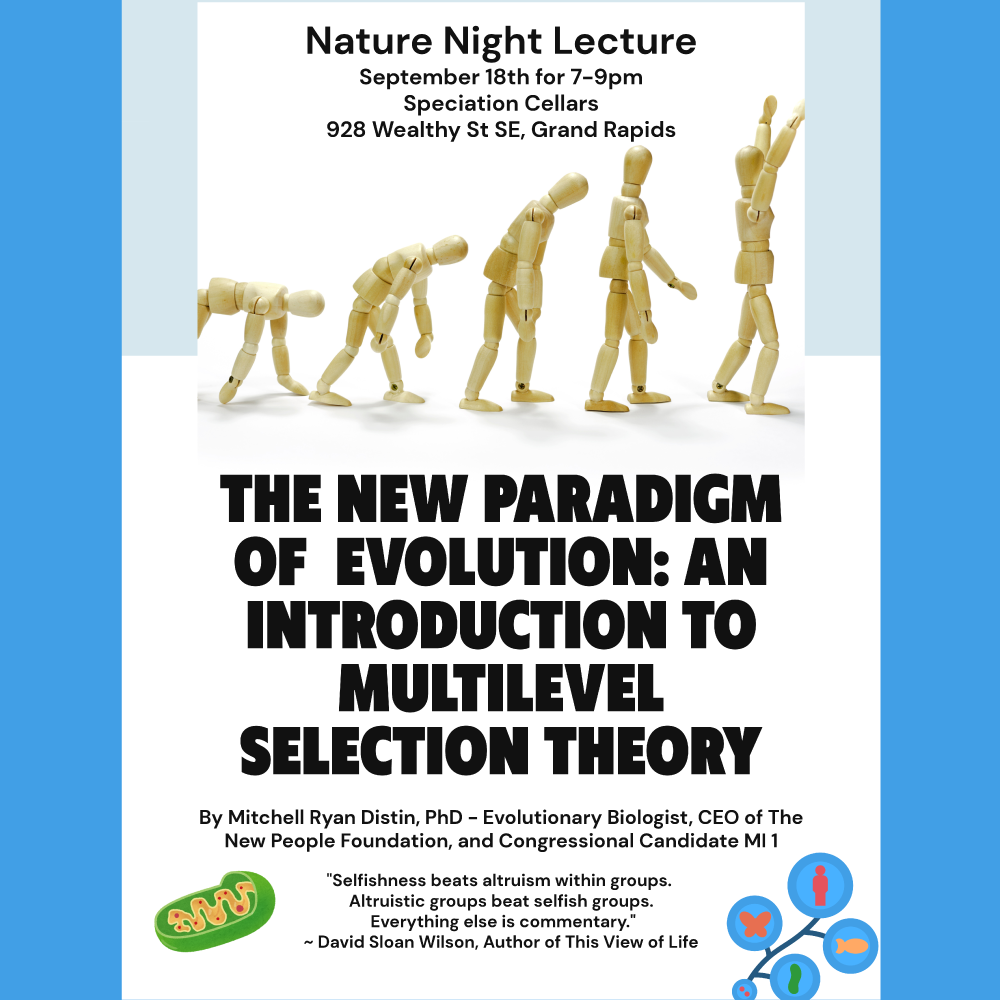 Nature Night - The New Paradigm of Evolution: An Introduction to Multilevel Selection Theory