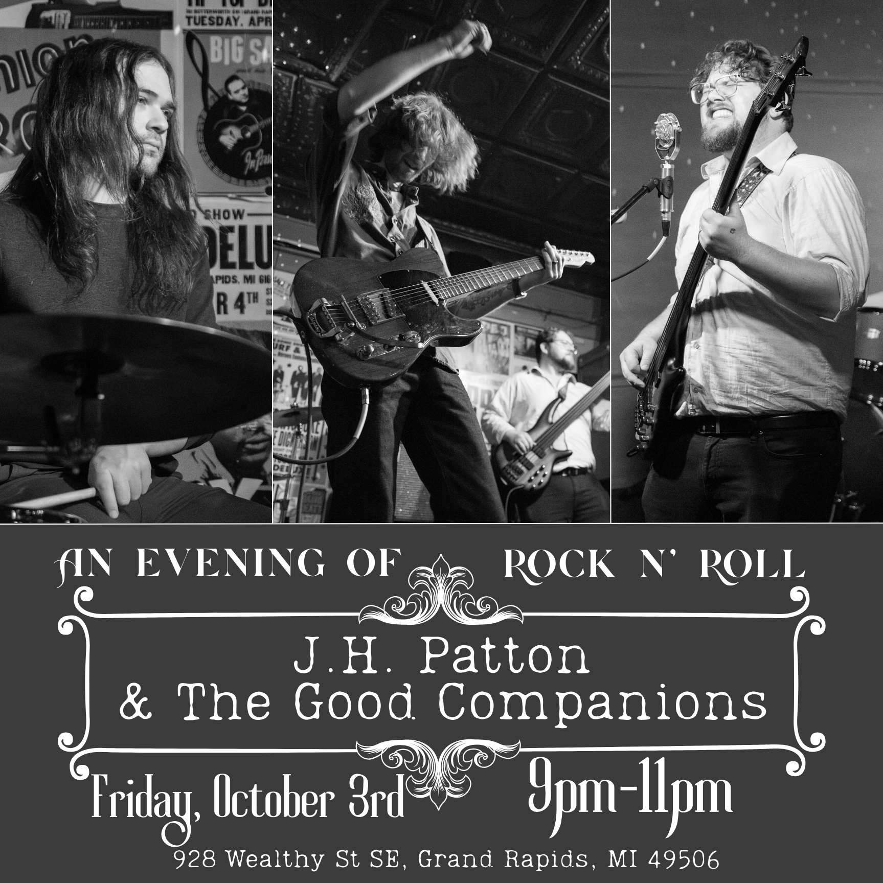 Free Show Friday: J.H. Patton &amp; The Good Companions (Rock)