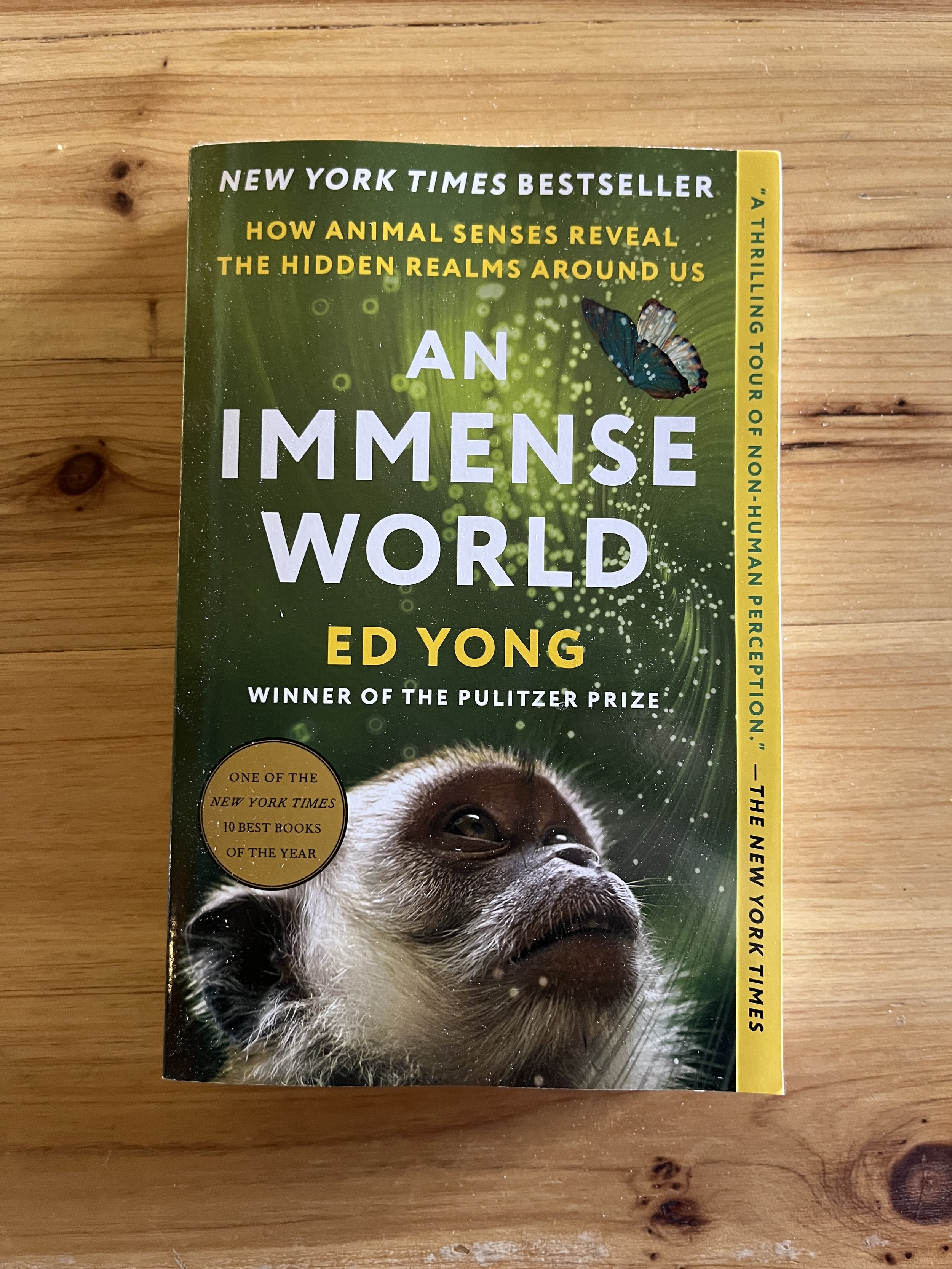Book Club - An Immense World - Ed Yong