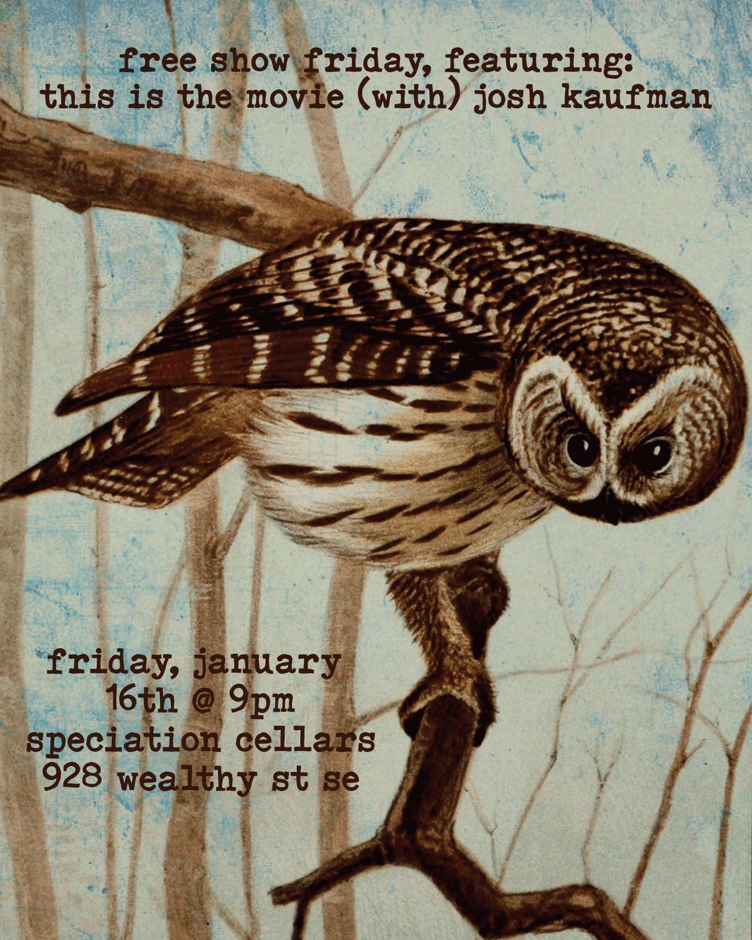 Free Show Friday: this is the movie with josh kaufman (singer-songwriter)