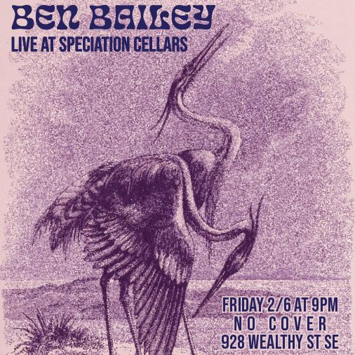 Free Show Friday: Ben Bailey (Singer Songwriter)