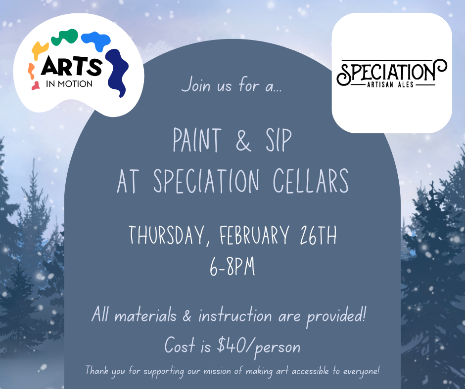 Paint &amp; Sip with Arts in Motion