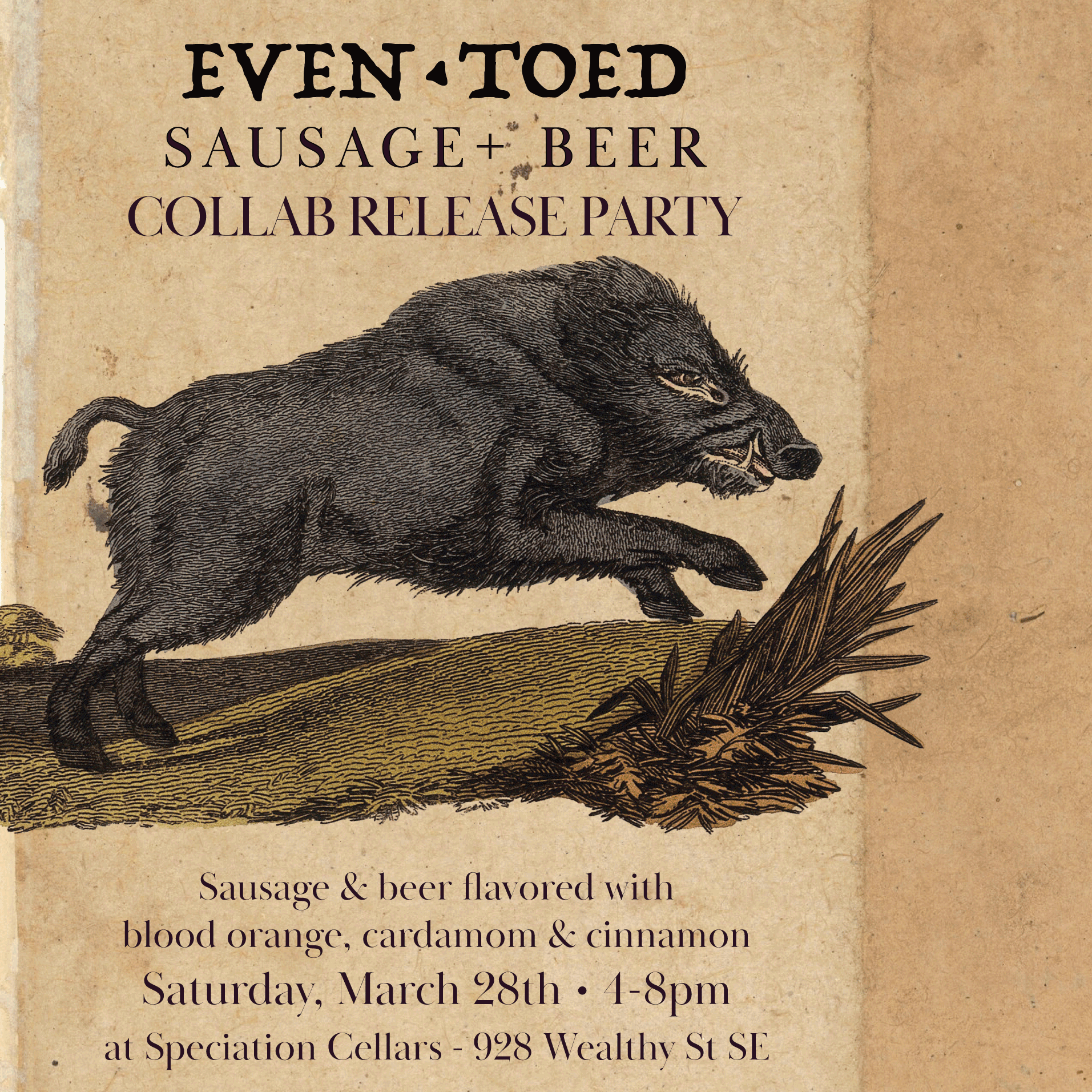 Louise Earl Sausage Collab Pop up &amp; Beer Release!