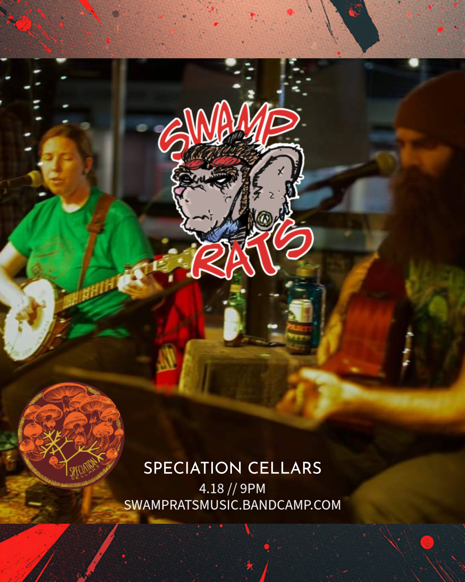 Free Show: Swamp Rats (Folk/Punk)