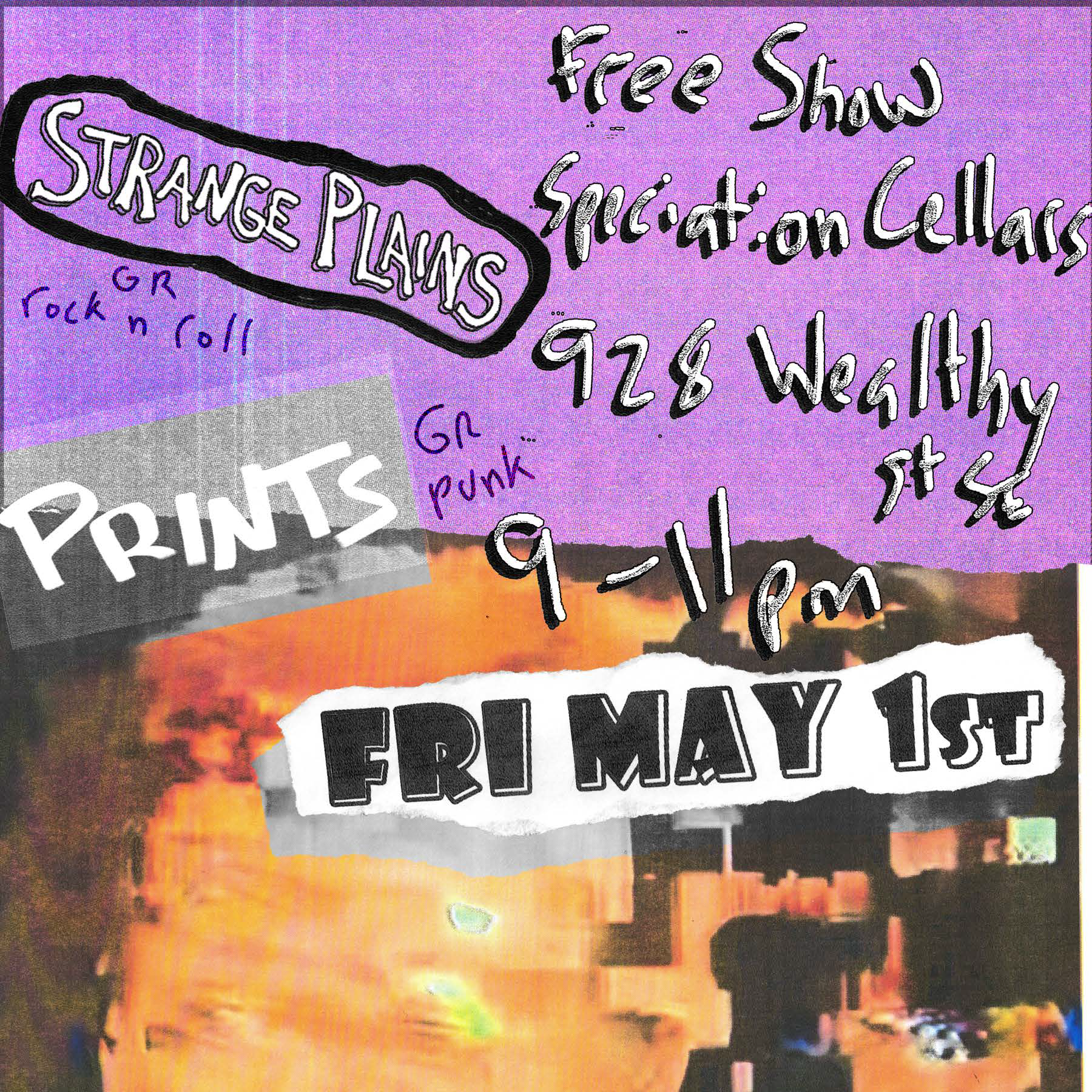 Free Show: PRINTS + Strange Plains (Rock/Punk)