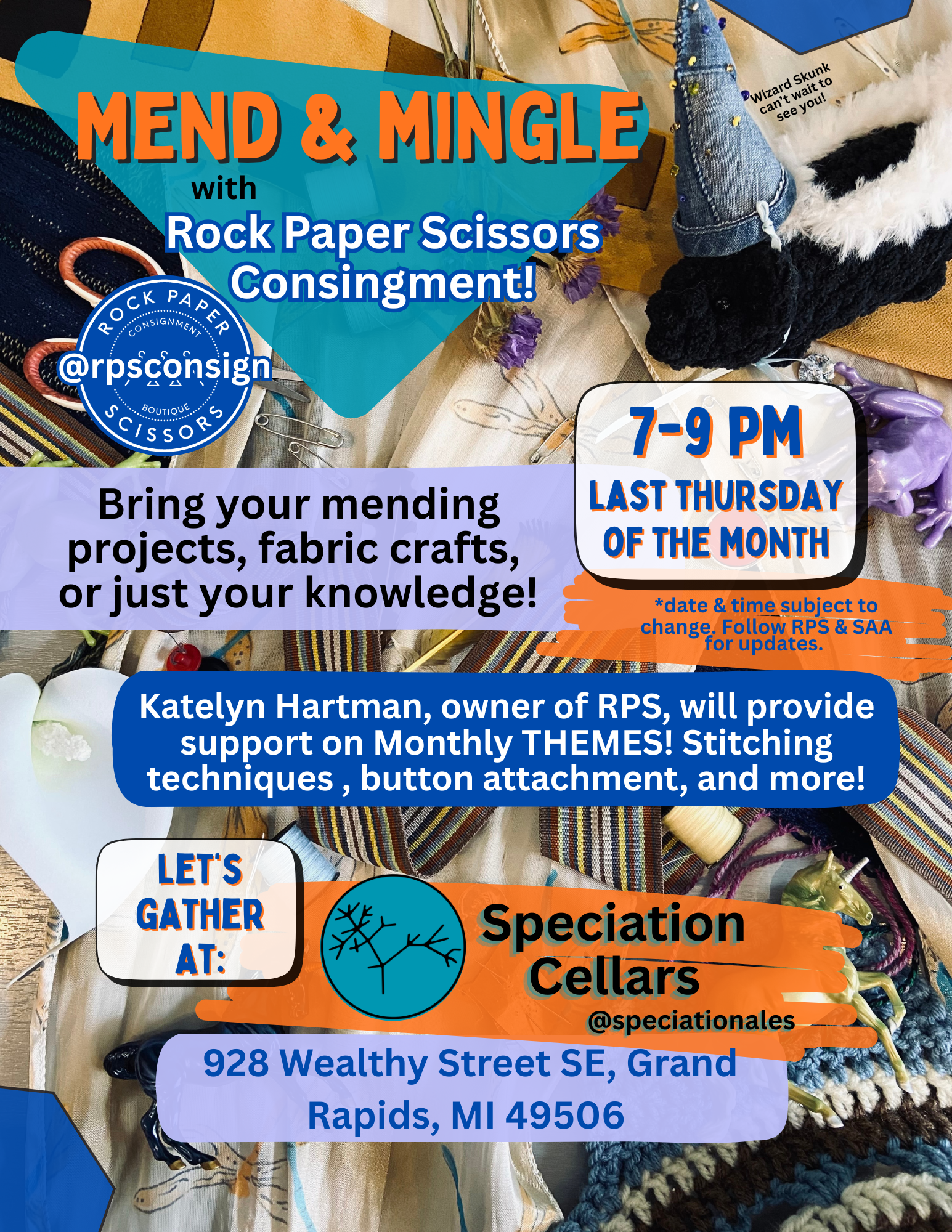Mend &amp; Mingle w/ RPS Consignment
