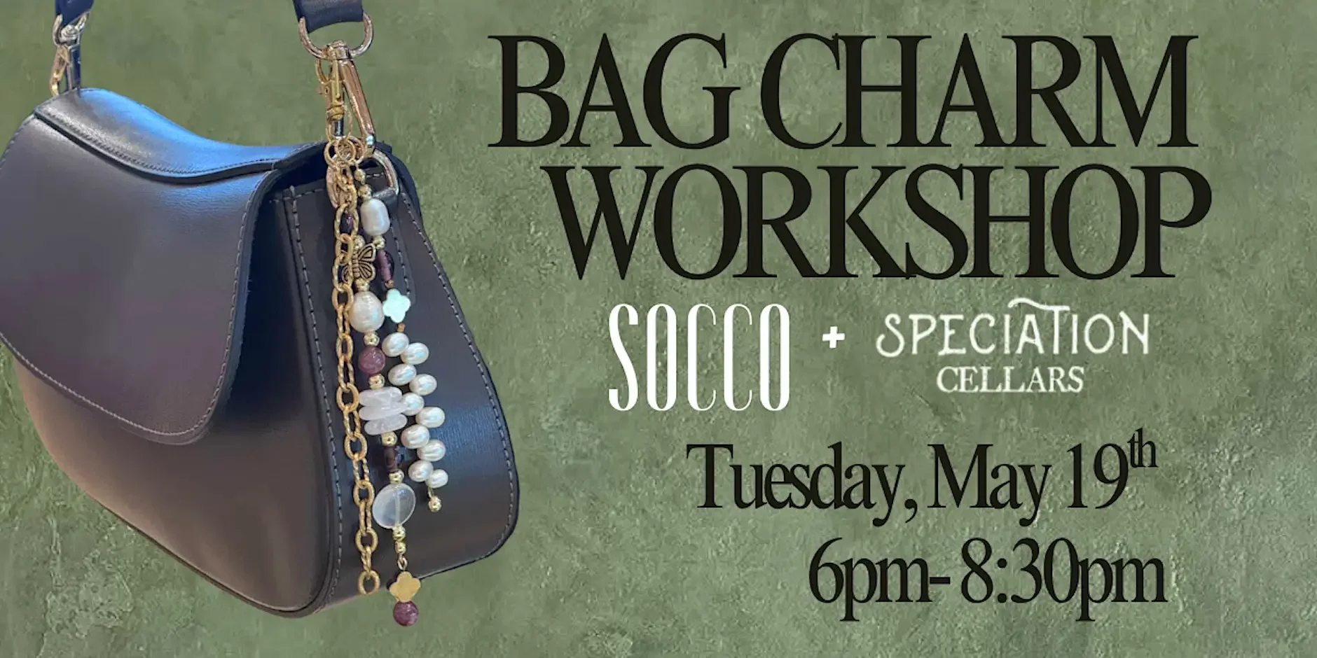 Bag Charm Workshop w/ SOCCO