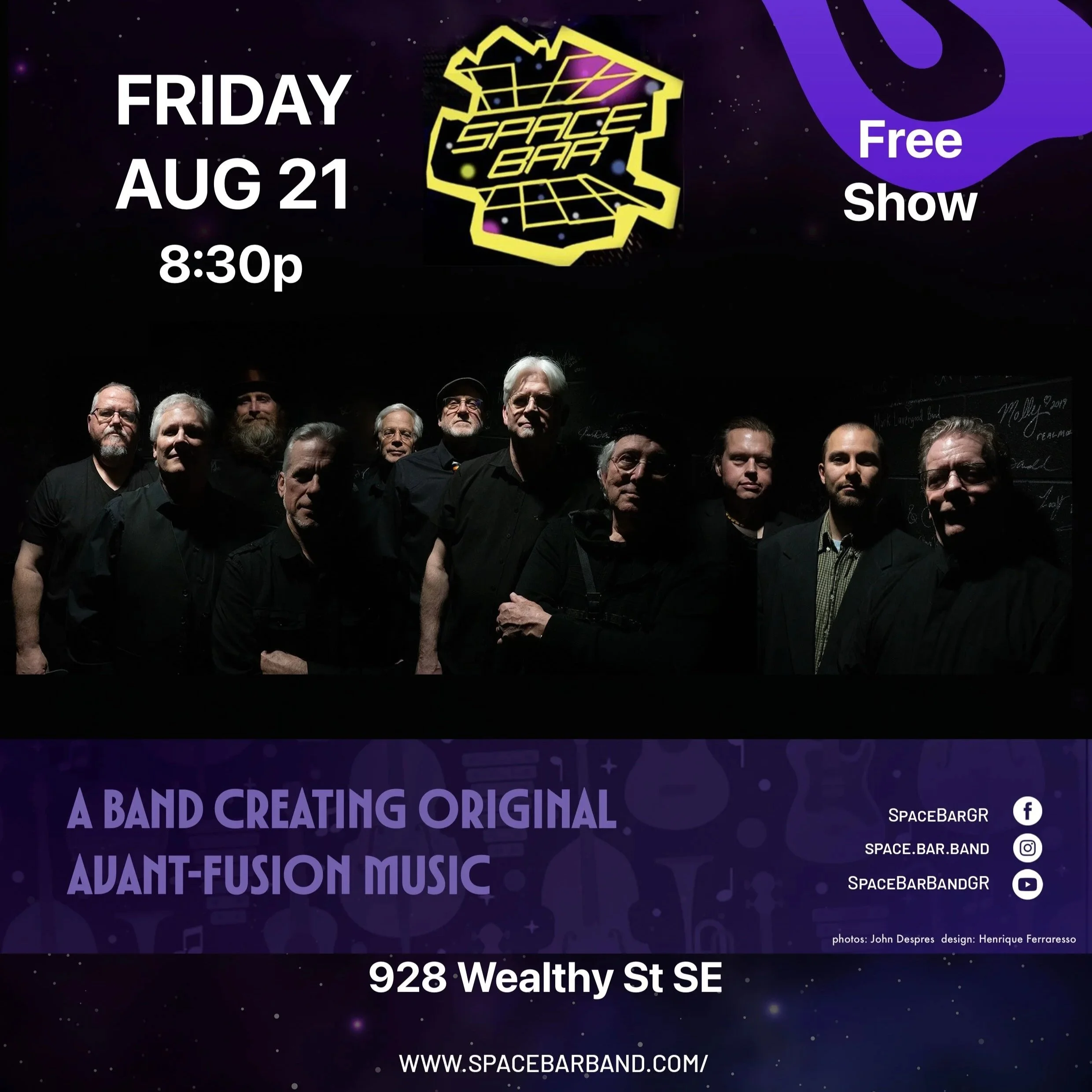 Free Show Friday: Space Bar (Jazz Fusion)