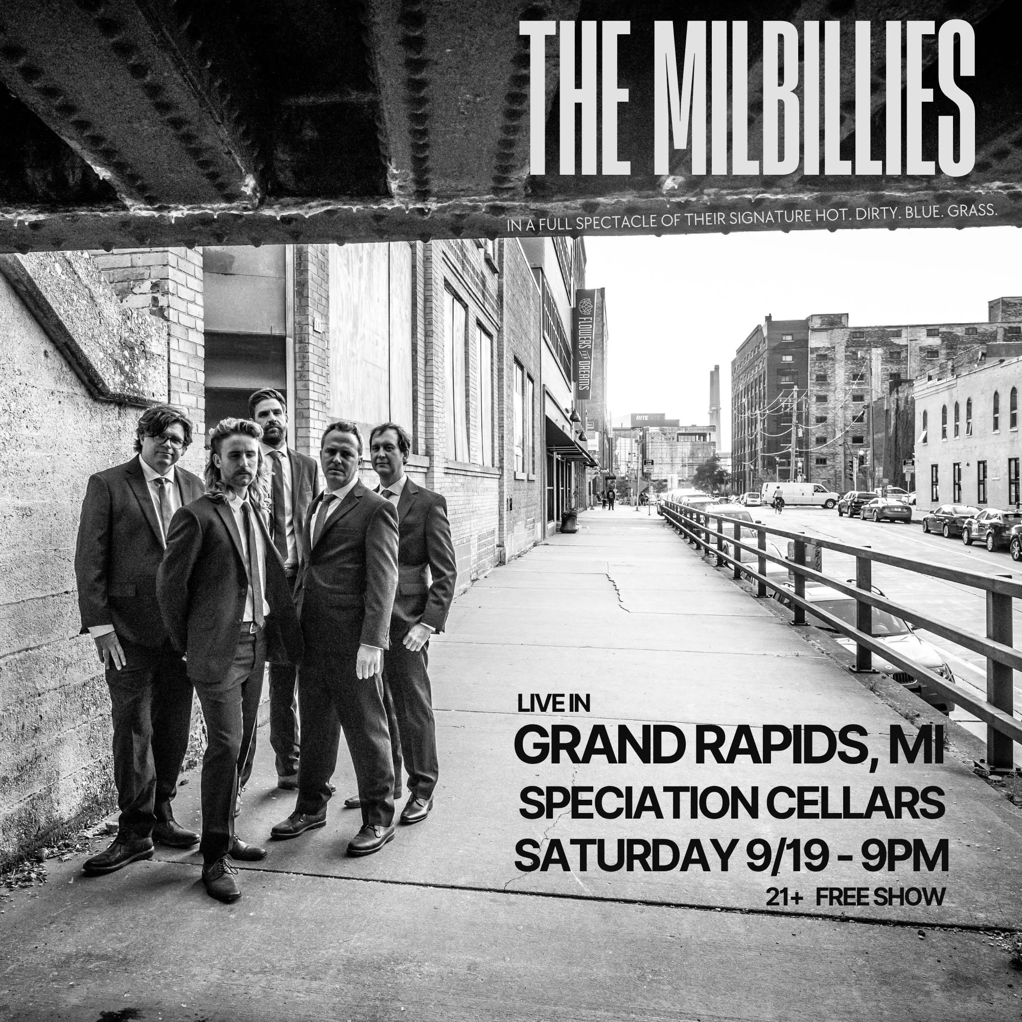 Free Show: The Milbillies (Bluegrass)