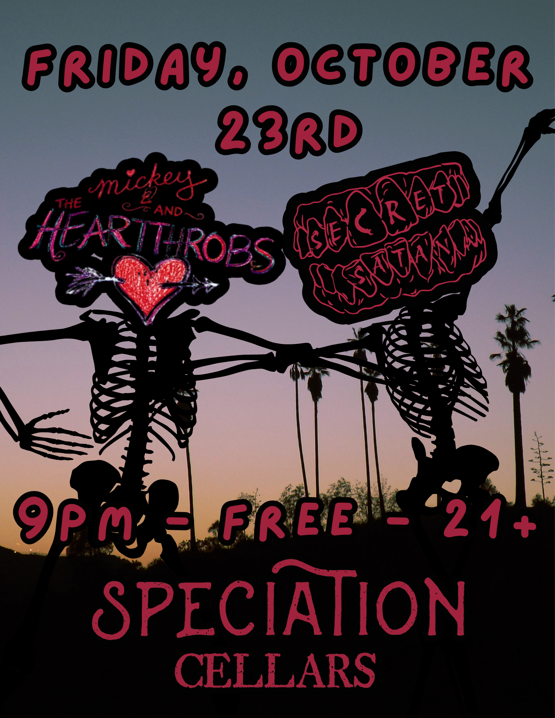 Free Show Friday: Mickey and The Heartthrobs &amp; Secret Satan
