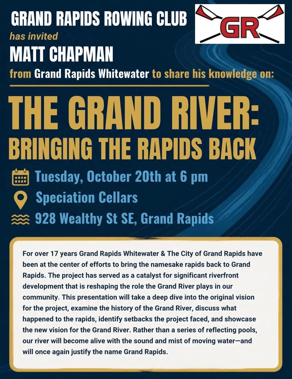 Bringing the Rapids Back