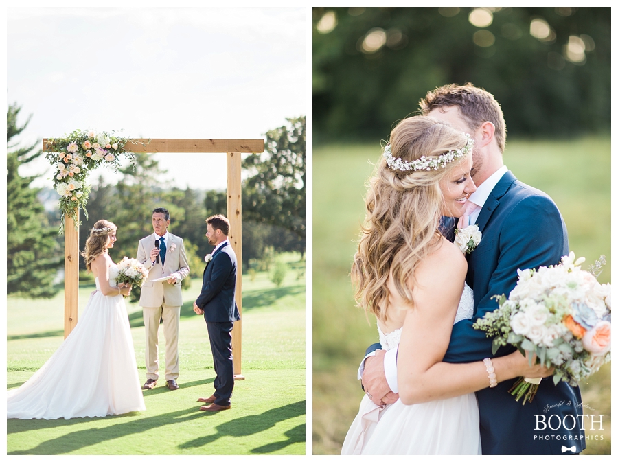 fine art outdoor Wisconsin wedding