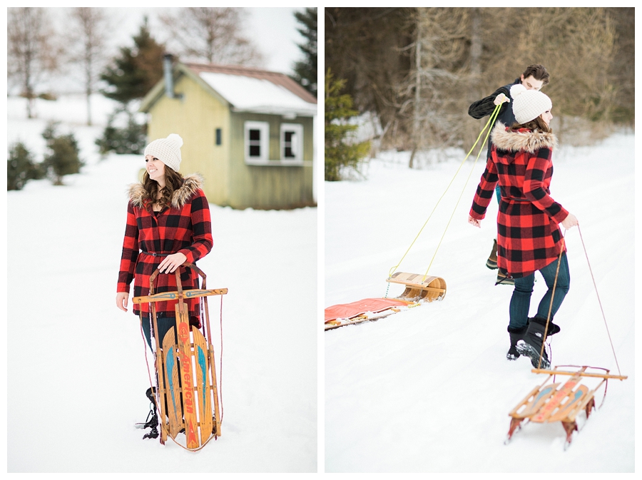 sledding