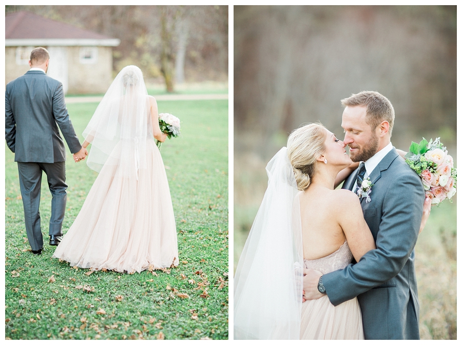 fine art outdoor Wisconsin wedding