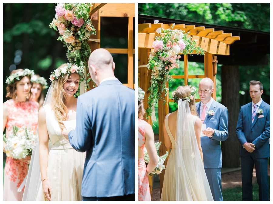 fine art photography of outdoor Lake Michigan wedding