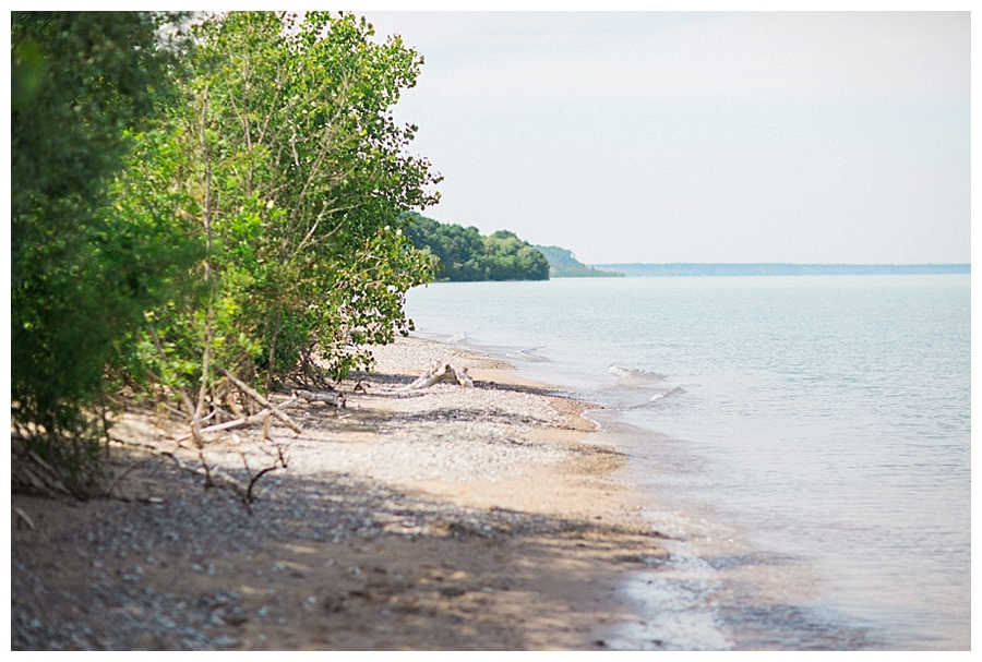 Lake Michigan fine art wedding photography