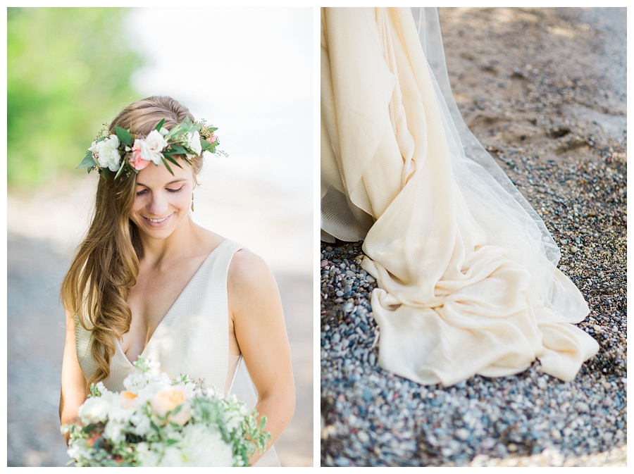 Lake Michigan fine art wedding photography