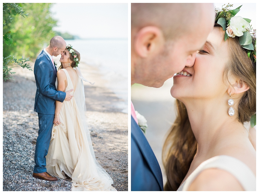 Lake Michigan fine art wedding photography
