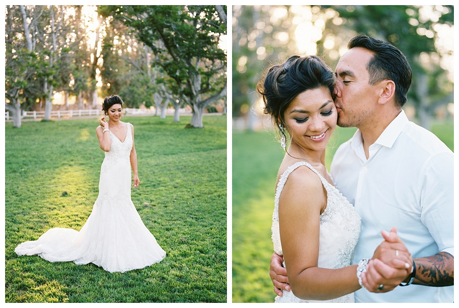 Los Angeles fine art wedding photography at Walnut Grove Weddings, Moorpark, CA