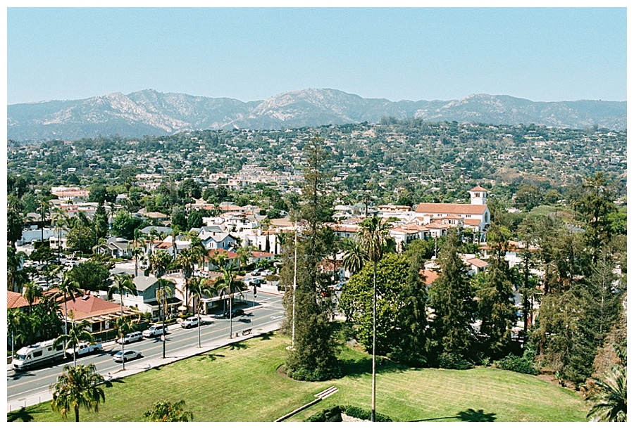 fine art travel film photography of Santa Barbara, California