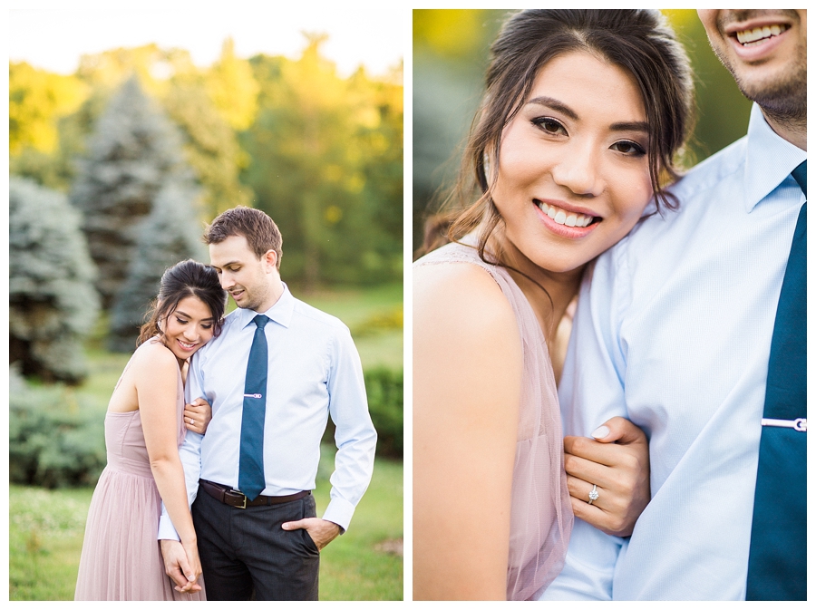 UW Madison fine art engagement session