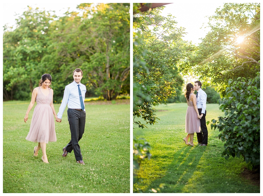 UW Madison fine art engagement session