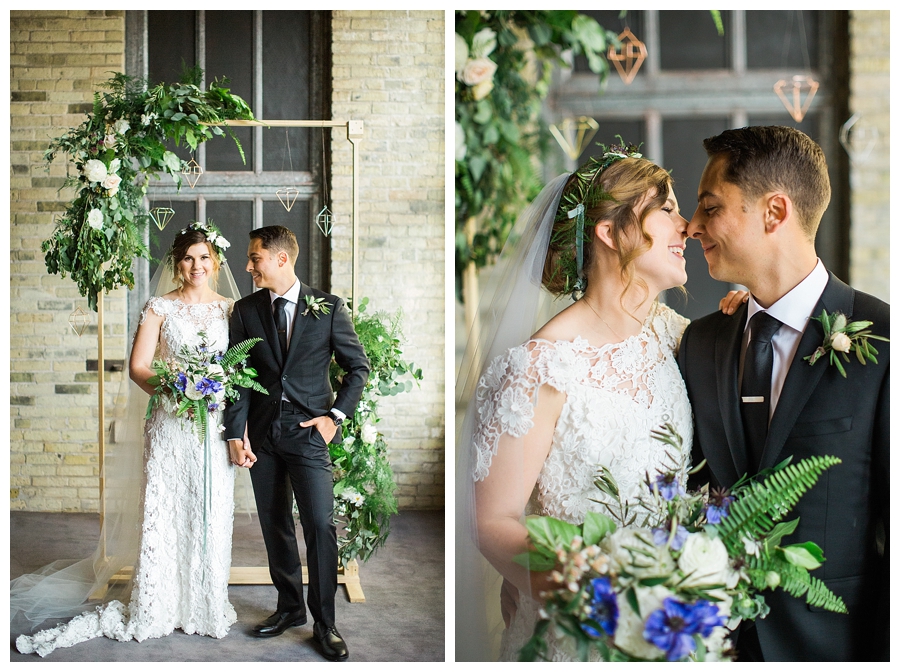 fine art wedding ceremony at Pritzlaff Events