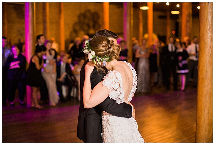 fine art photography of organic wedding reception at Pritzlaff Events