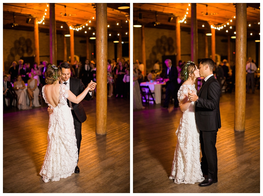 fine art photography of organic wedding reception at Pritzlaff Events
