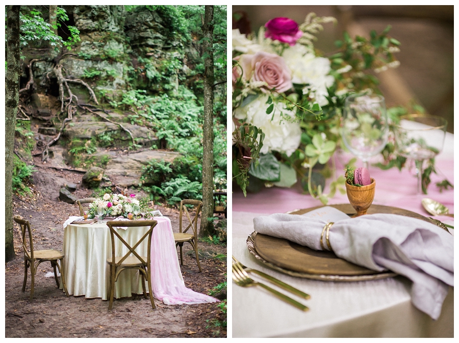fine art Wisconsin outdoor wedding reception