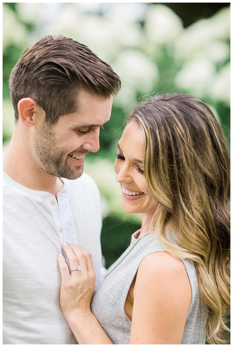 Morton Arboretum fine art engagement session