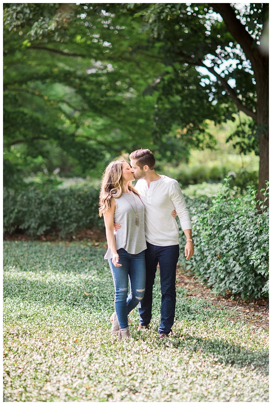 Morton Arboretum fine art engagement session