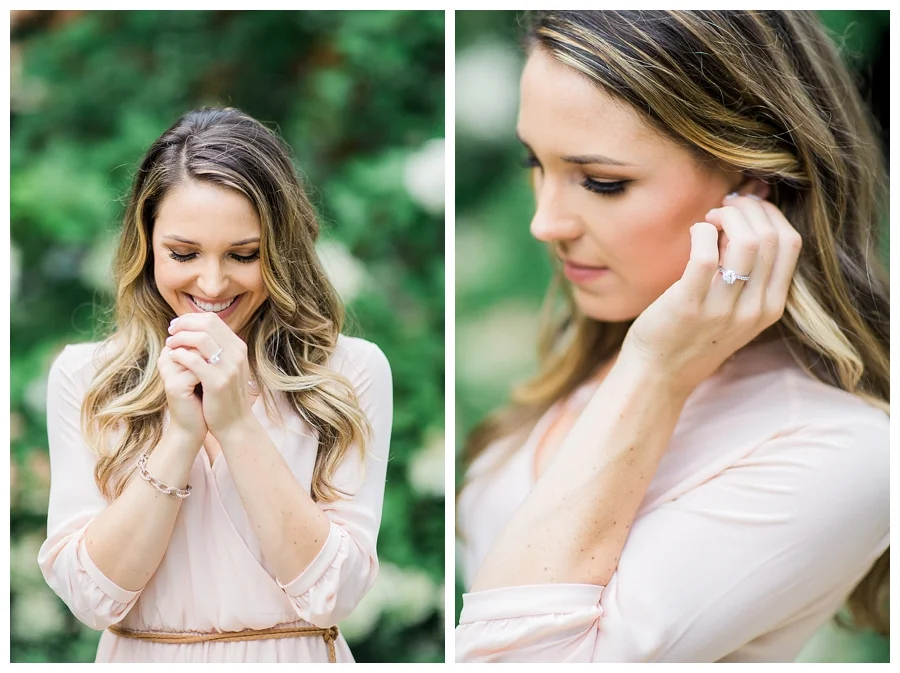 Morton Arboretum fine art engagement session