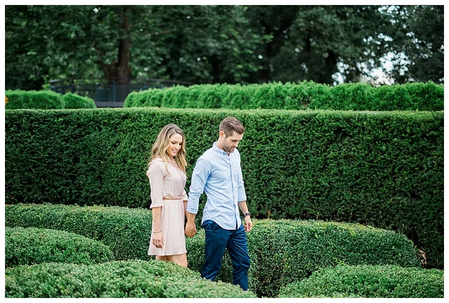 Morton Arboretum fine art engagement session