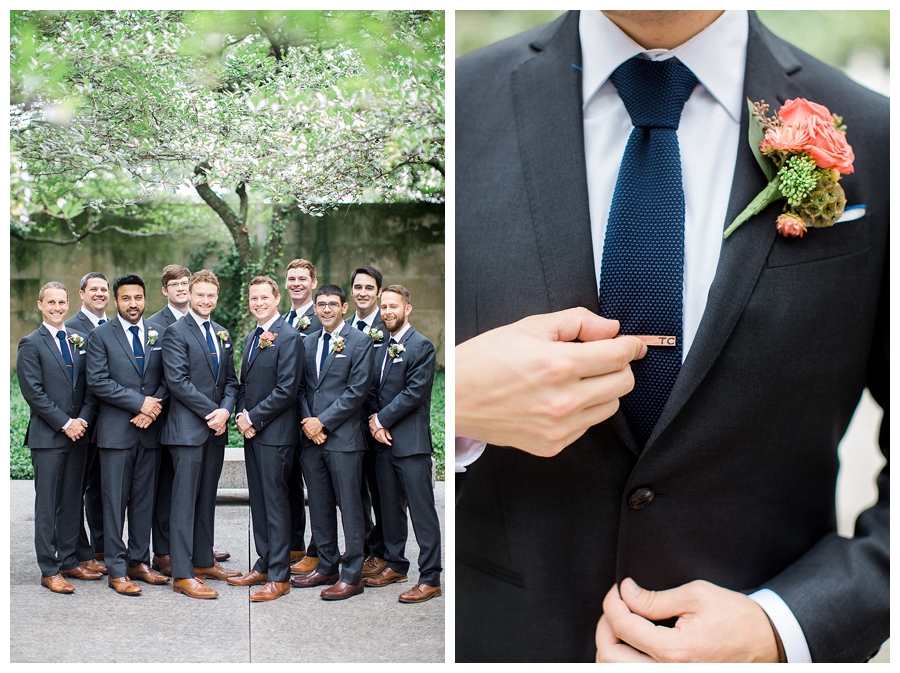 fine art bridal party photography at the Art Institute of Chicago