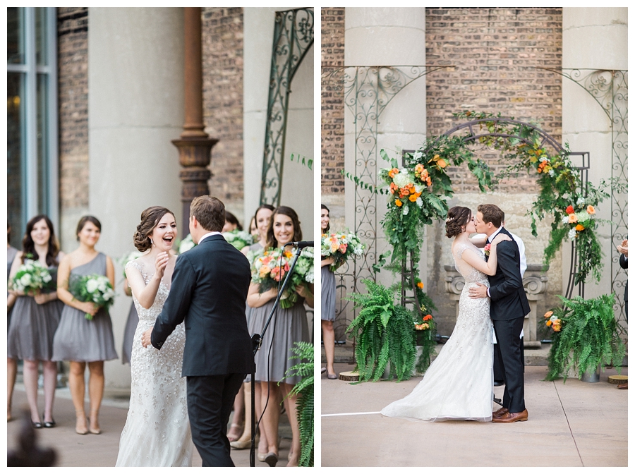 fine art wedding ceremony photography at Artifact Events of Chicago