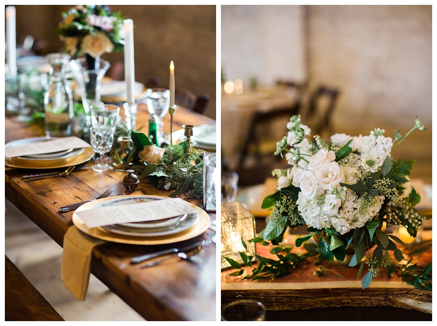 fine art wedding reception at the Lageret in Stoughton, WI