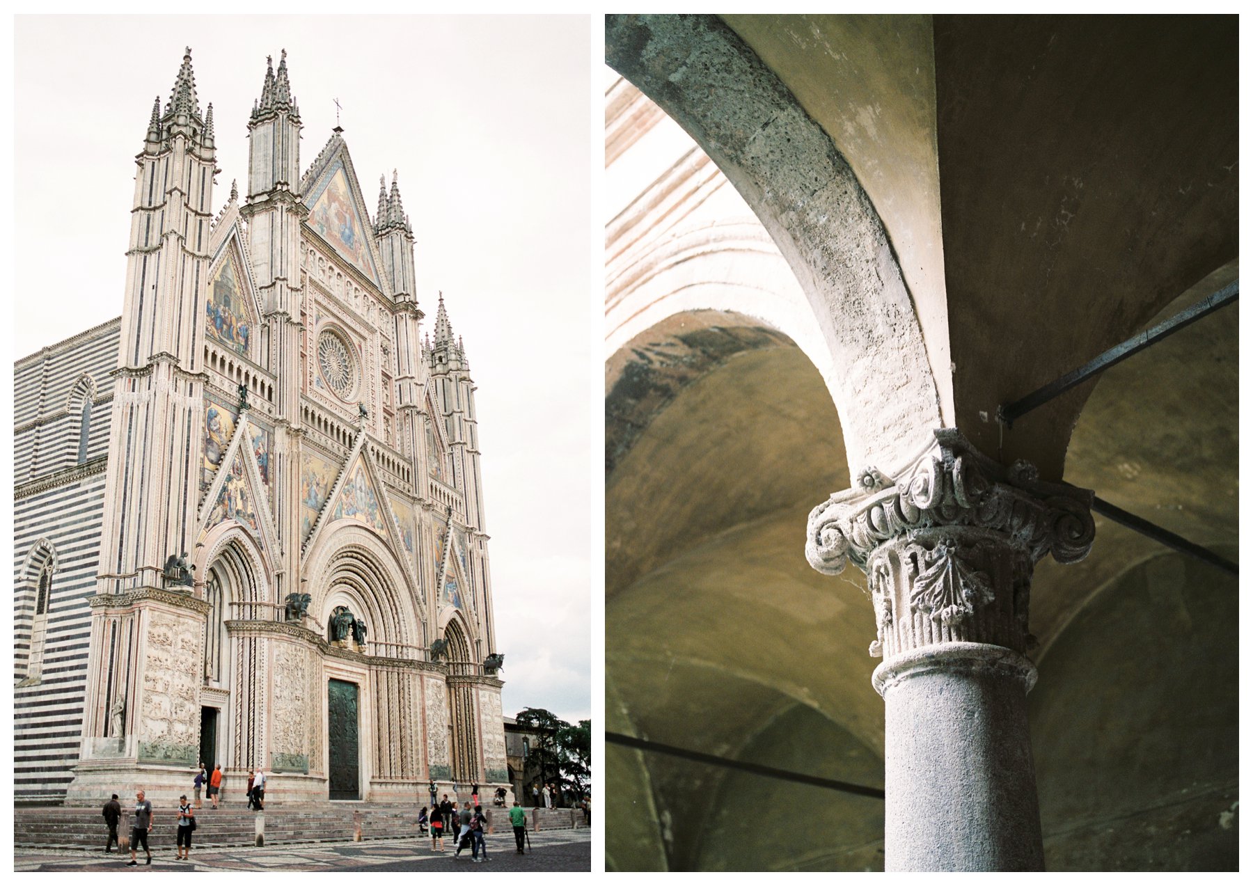 travel photography of the ancient village of Orvieto in Umbria, Italy