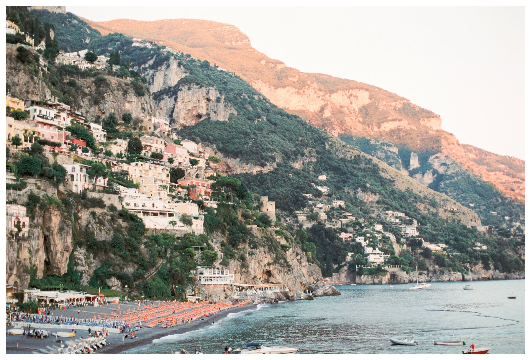 fine art travel photography of Positano, Amalfi Coast