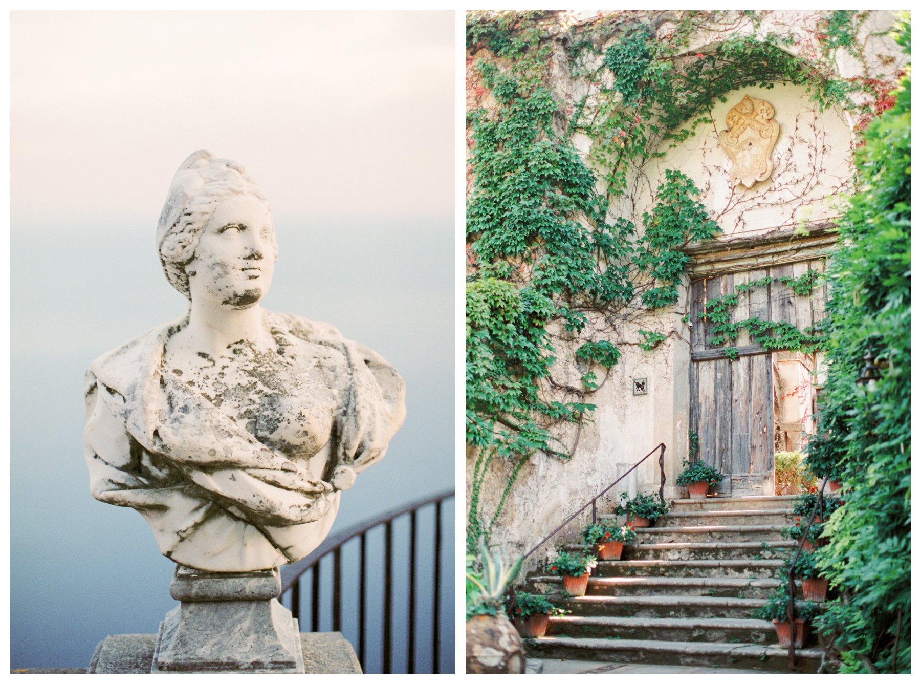 fine art travel photography of Villa Cimbrone in Ravello, Amalfi Coast