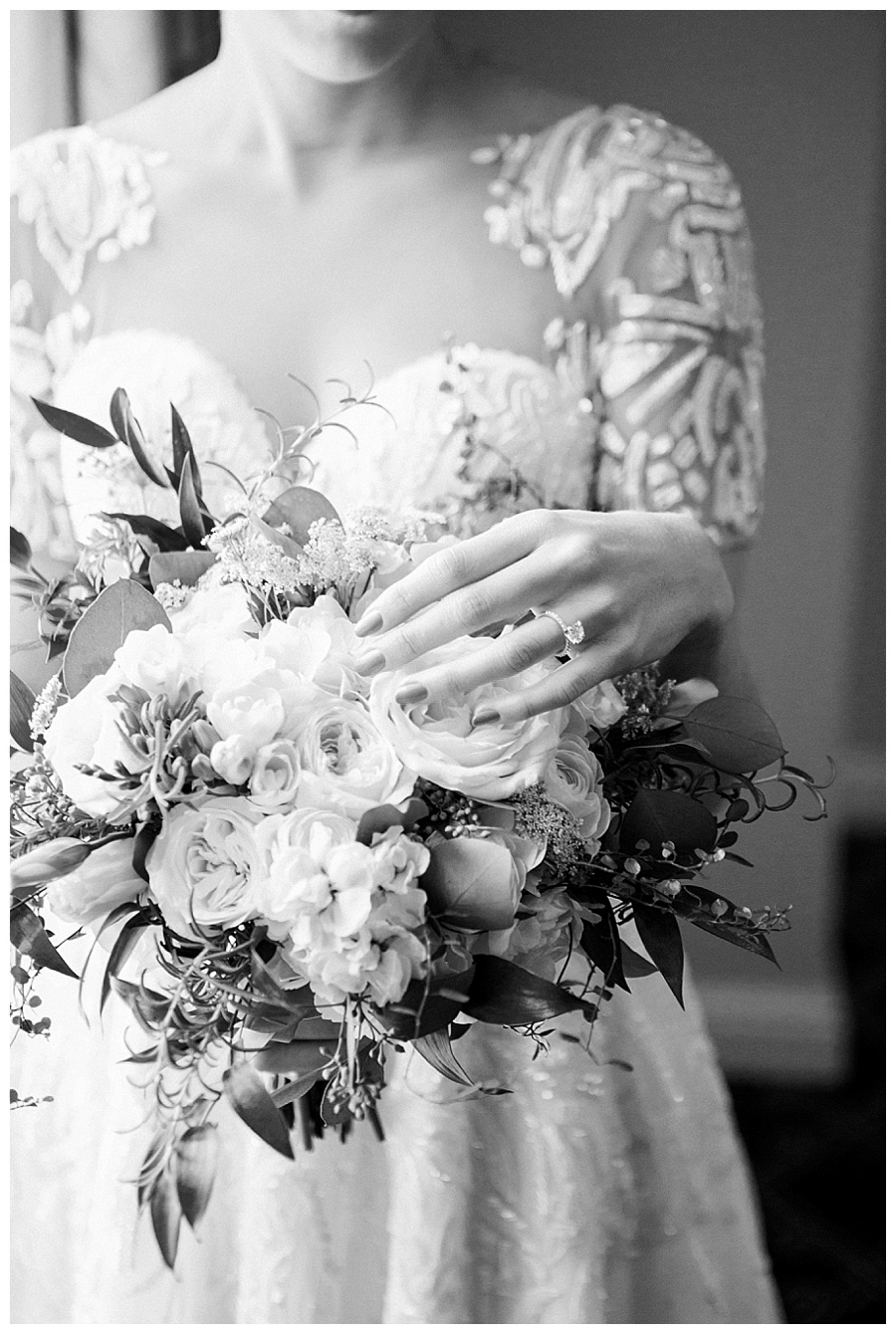 fine art photography of bride getting ready at the Palmer House, Chicago